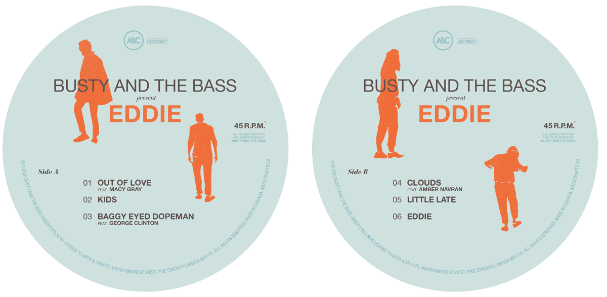 Vinyl Labels – Sides A&B image