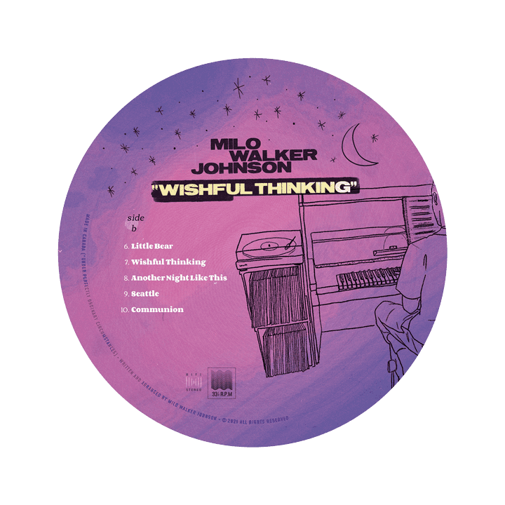 Vinyl Label – Side B